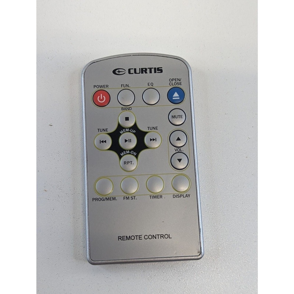 Curtis Audio CD‎ Player Tuner Remote Control CR2606 Fast Shipping